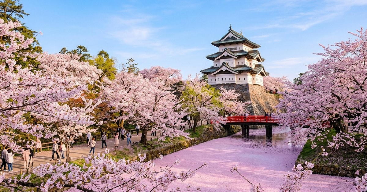 弘前観光で味わう城下町の魅力|弘前城の桜と洋館めぐりの楽しみ方
