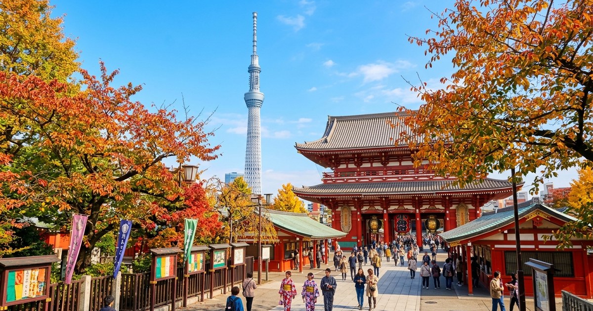 東京観光で外せない定番スポット|浅草からスカイツリーまで満喫する一日