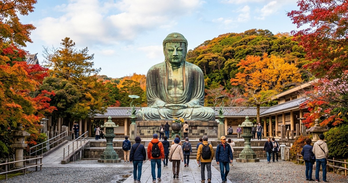 鎌倉の日帰り観光を組み立てる|大仏と鶴岡八幡宮を無理なくめぐる順路