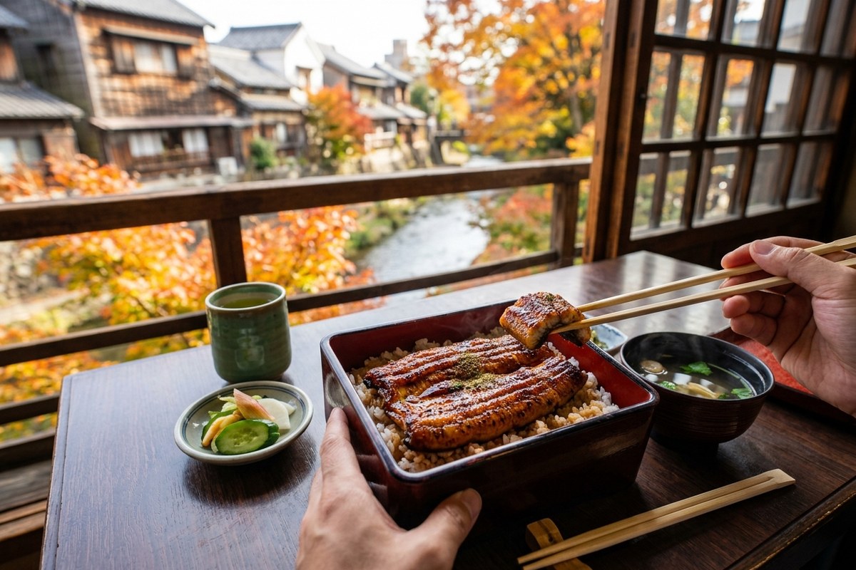 香ばしい秘伝のタレとふっくらとした肉厚が魅力の川越名物うな重(川越のイメージ)