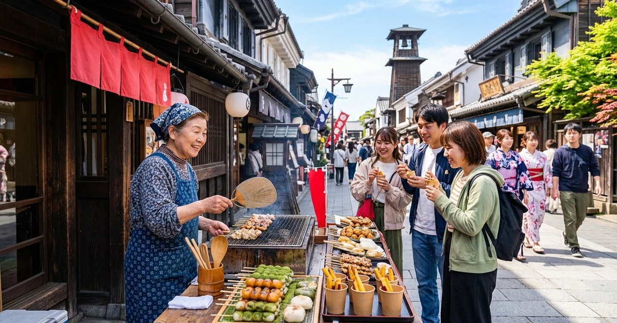 川越観光は蔵造りの町並みが主役｜時の鐘と食べ歩きを楽しむ半日プラン