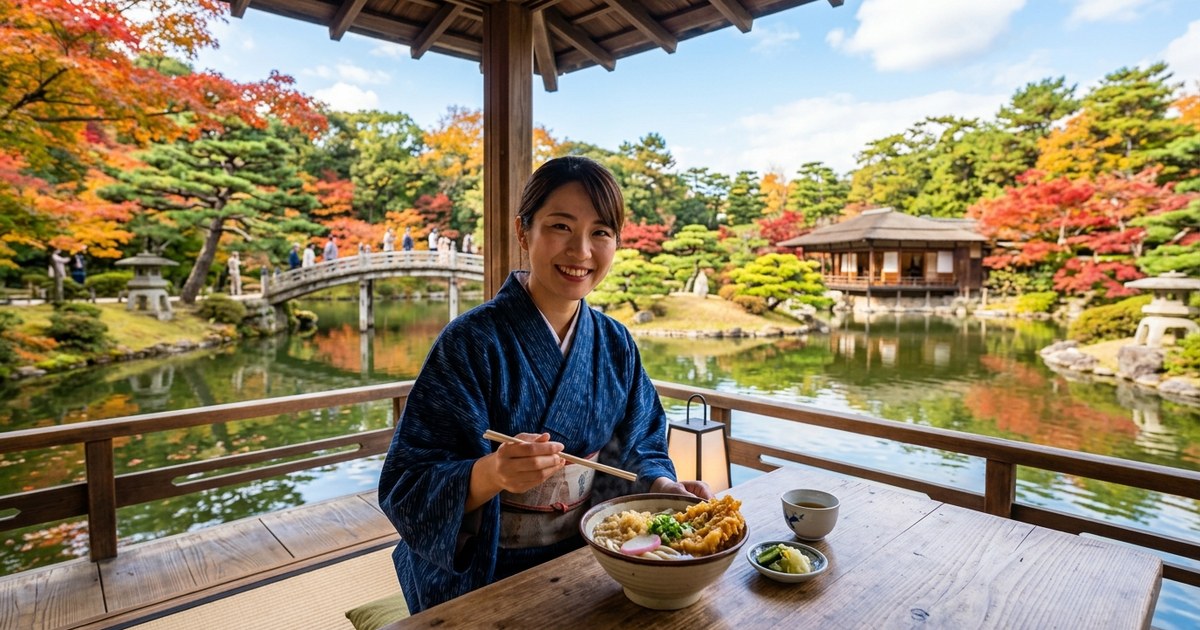 高松観光の楽しみ方|栗林公園の庭園美と讃岐うどんを味わう一日