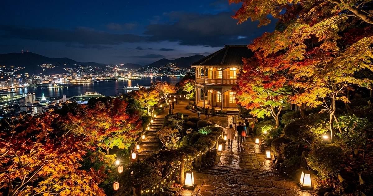 長崎観光で異国情緒を味わう|グラバー園と稲佐山の夜景をめぐる旅
