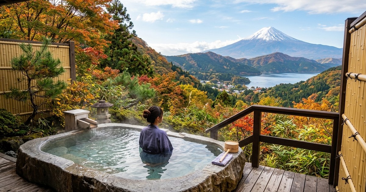 【体験記①】箱根吟遊の客室露天風呂から望む箱根の山並みが忘れられない