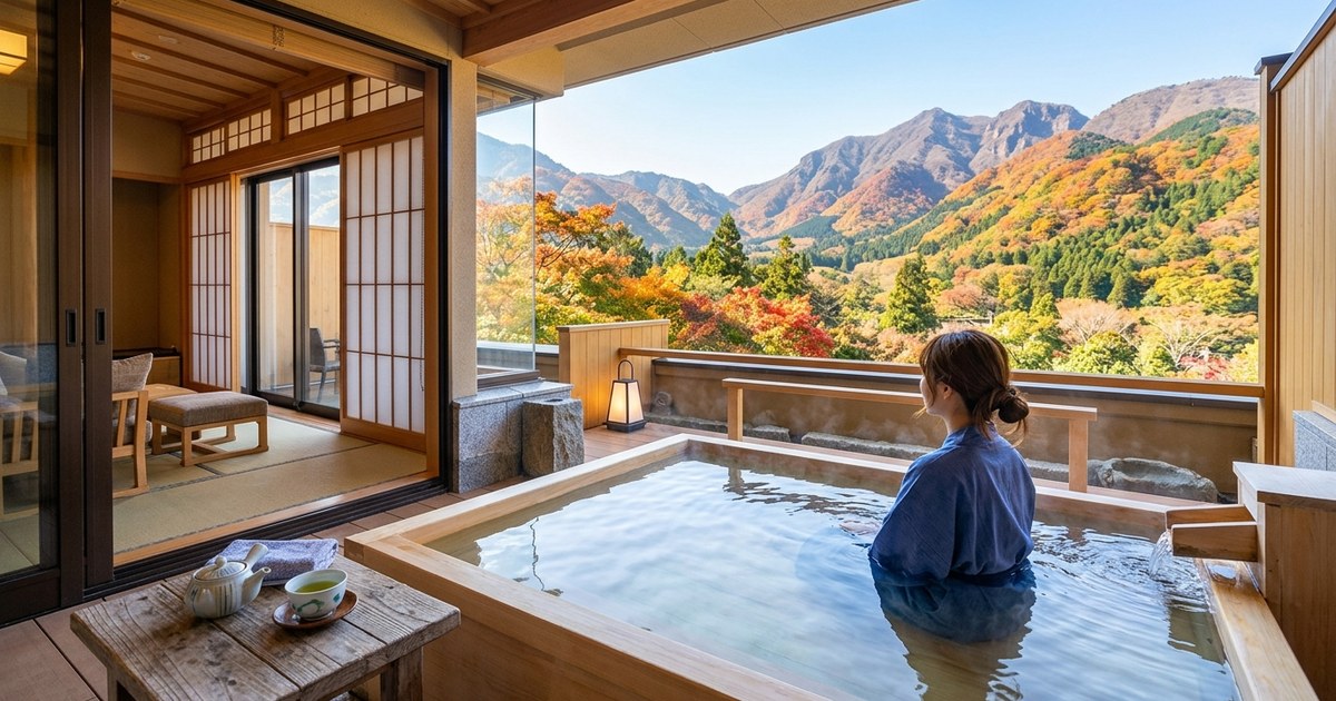 【体験記③】箱根吟遊の大浴場と貸切風呂、眺望ラウンジを使い切った話
